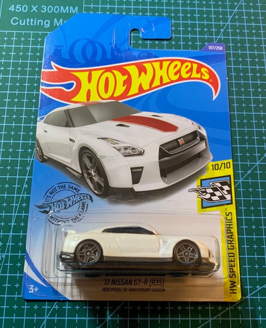 Hot Wheels 2017 Nissan GT-R (R35)- 2020 Model 50th Anniversary