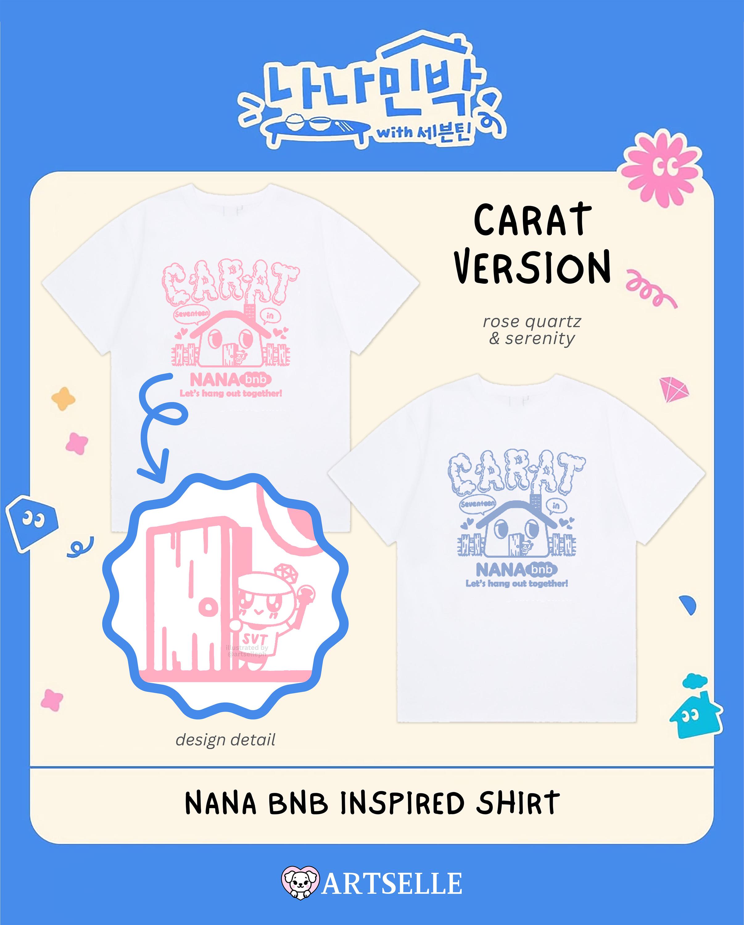 SEVENTEEN Nana BNB Inspired Shirt Carat Version MD - Etsy