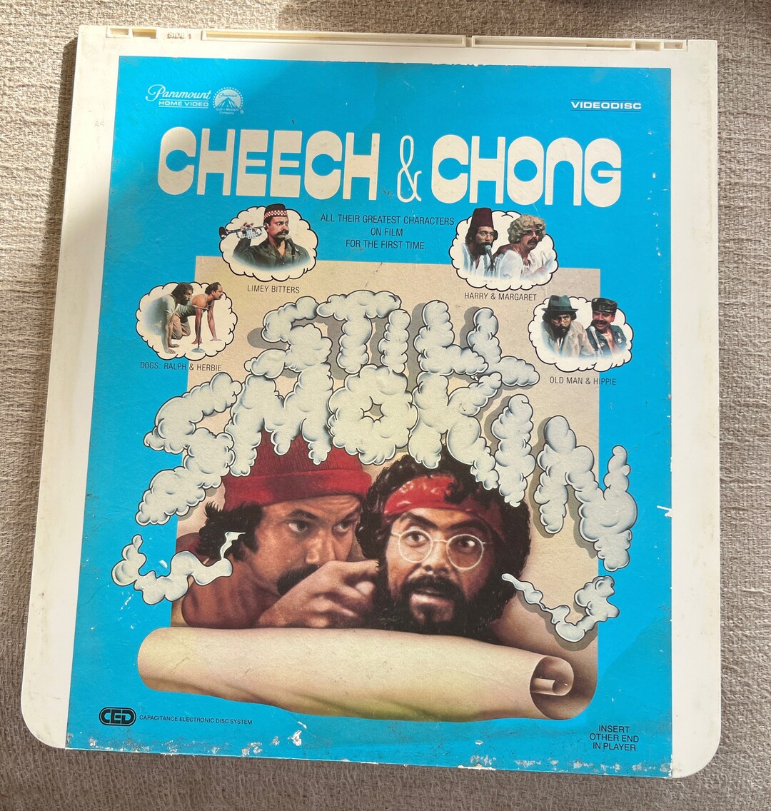 Vintage Cheech & Chong “still Smokin” 1983 CED Capacitance