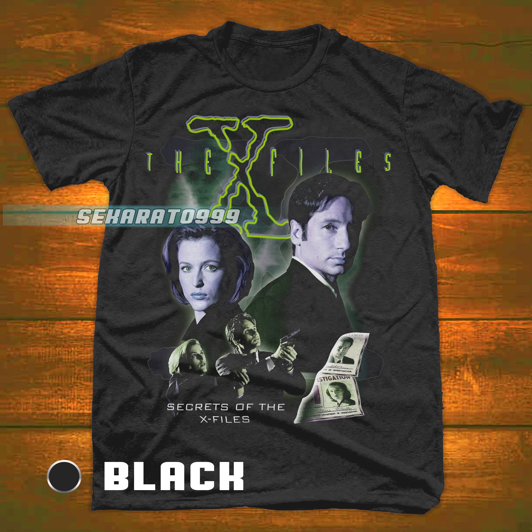 Vintage Style The X Files T Shirt, 90's Movie, Unisex Shirt