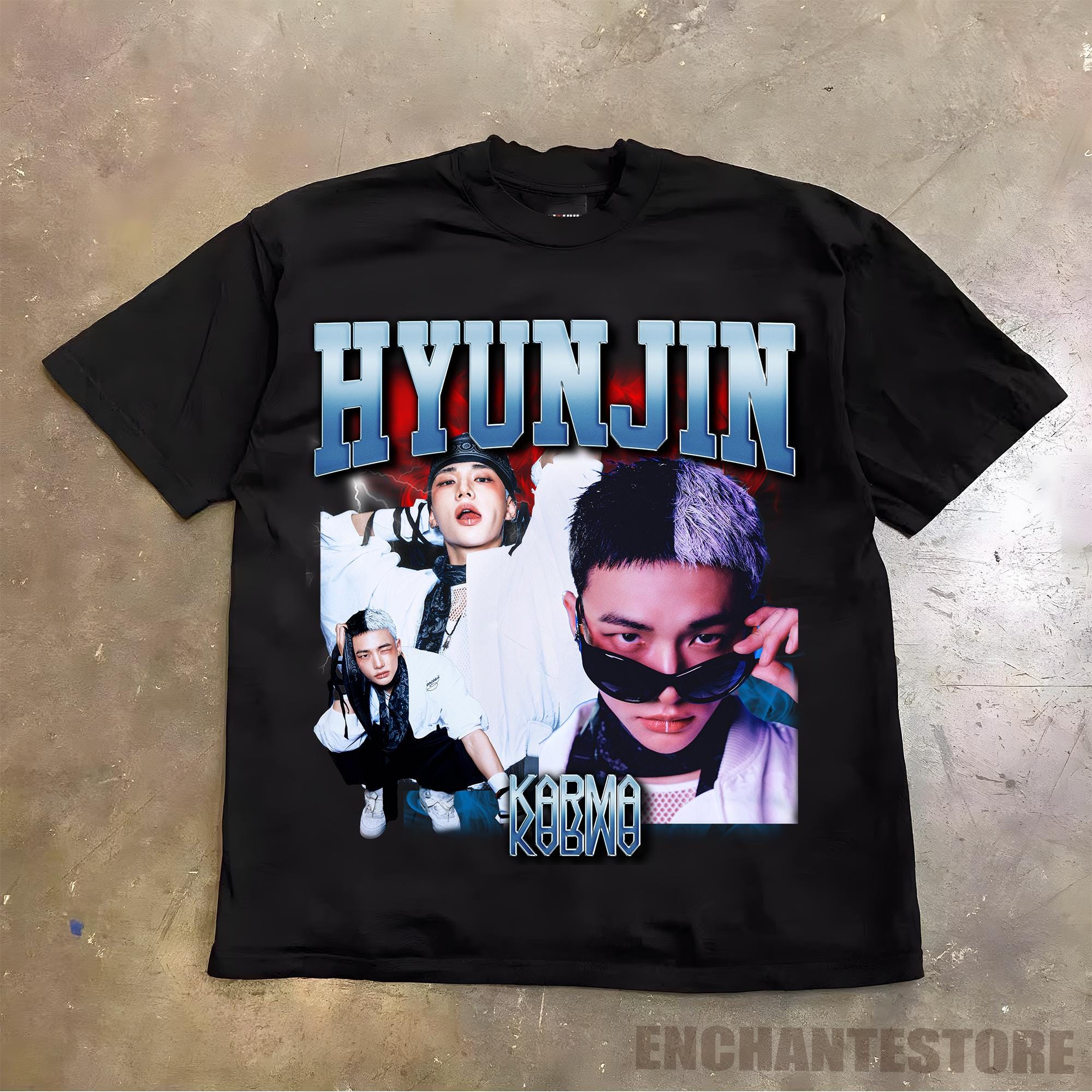Retro Stray Kids Hyunjin Karma Shirt, SKZ Karma Beep Sweatshirt