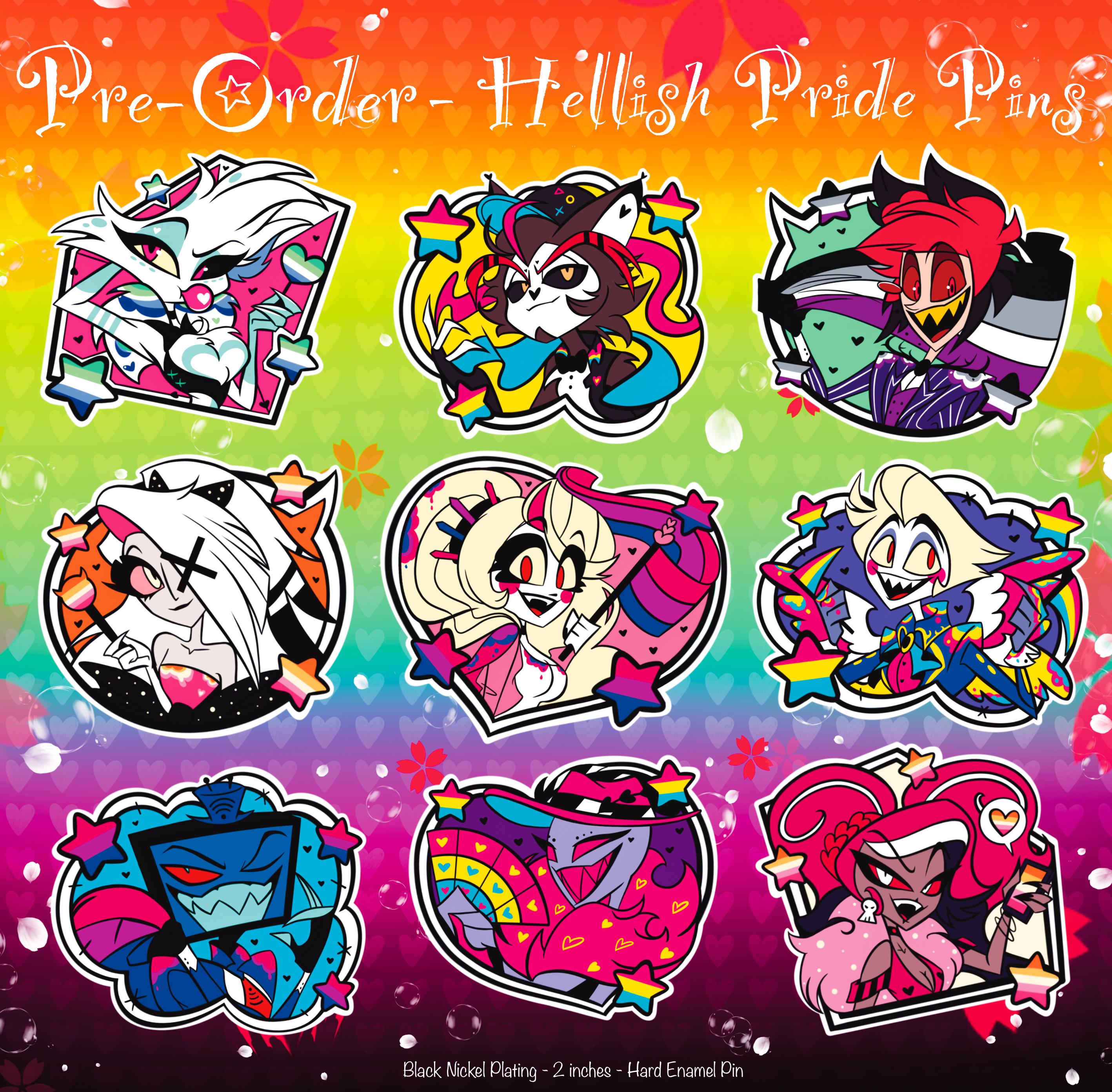 Hazbin hotel pride - Etsy 日本