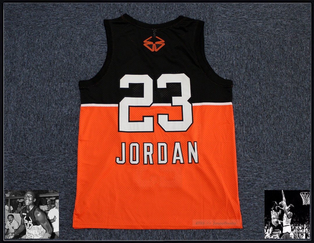 1985 Stefanel Trieste Jordan #23 Exhibition Game Basketball Jersey