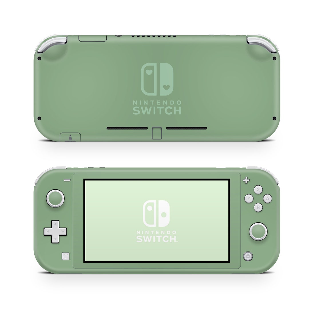 Nintendo Switch Lite スキンシール プレミアムビニール ダークセージ