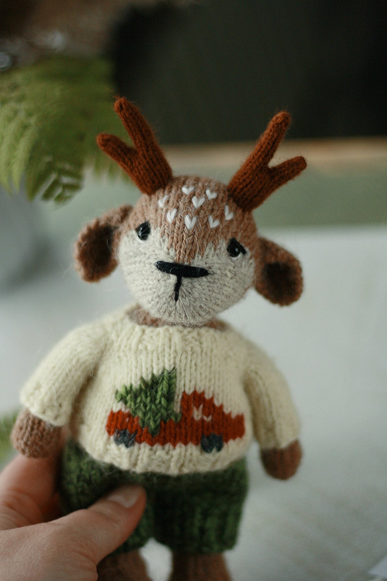 Knitting Deer Pattern. Tutorial Knitted Animals. Amigurumi DIY. - Etsy
