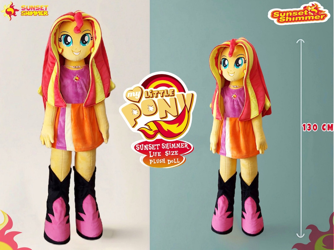 サンセットシマー - 実物大ぬいぐるみ - MLP - Etsy 日本