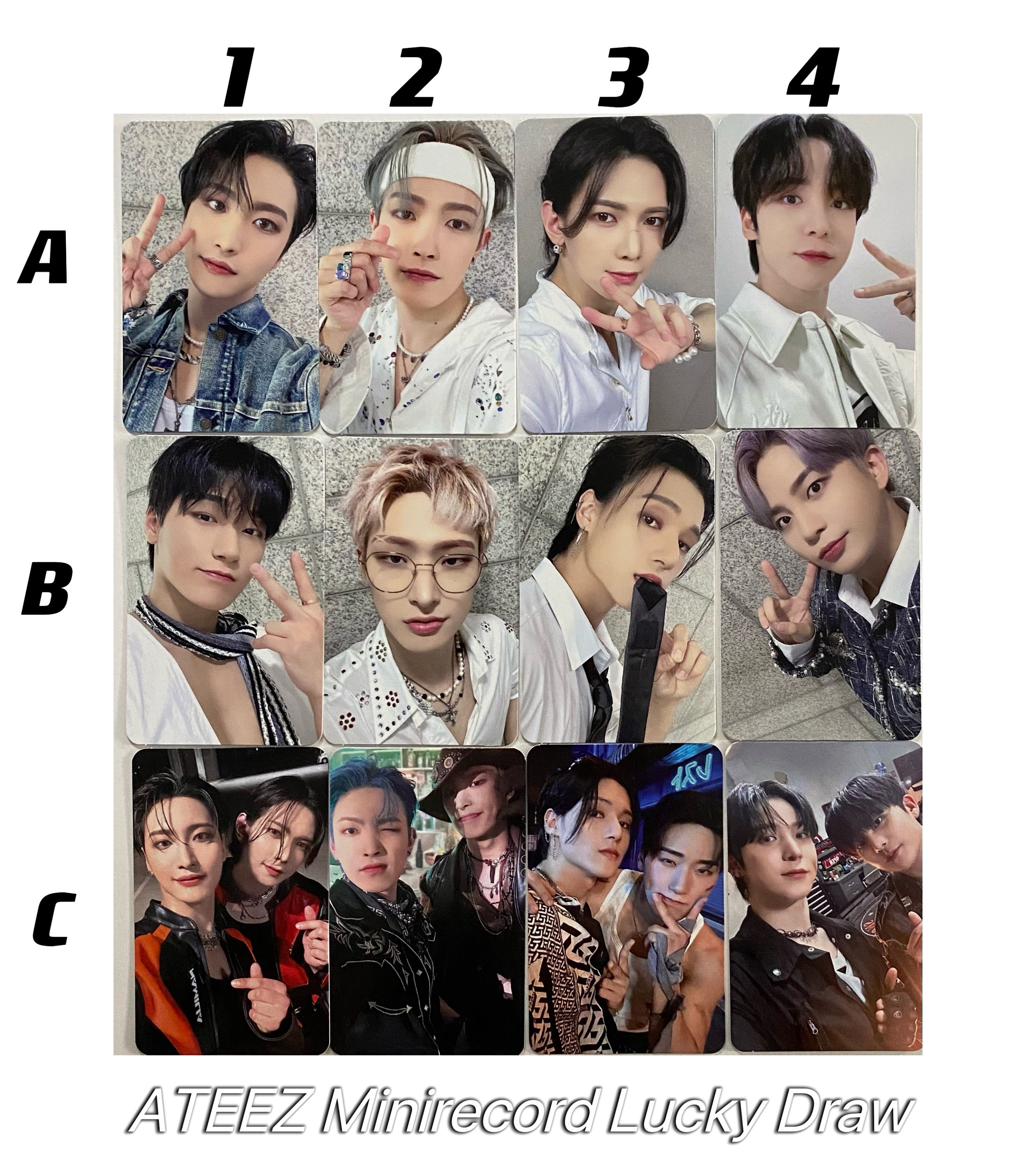 ATEEZ [official] Minirecord Lucky Draw 5.0 LD POB Bouncy World
