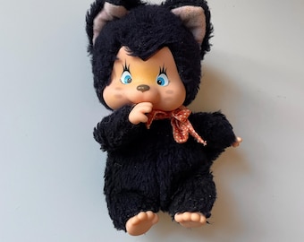 ヴィンテージ 1979年 ニャミー・ワシノ 猫ぬいぐるみ 関口製 指