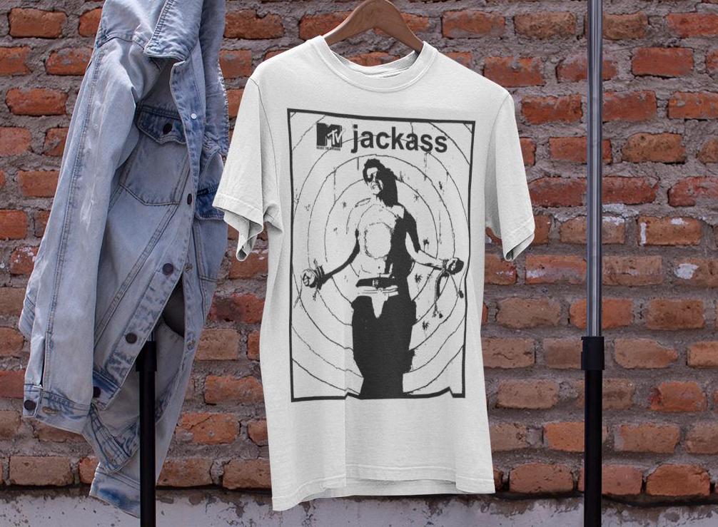 jackass knoxville ヴィンテージ Tシャツ WARNING MTV jackass the