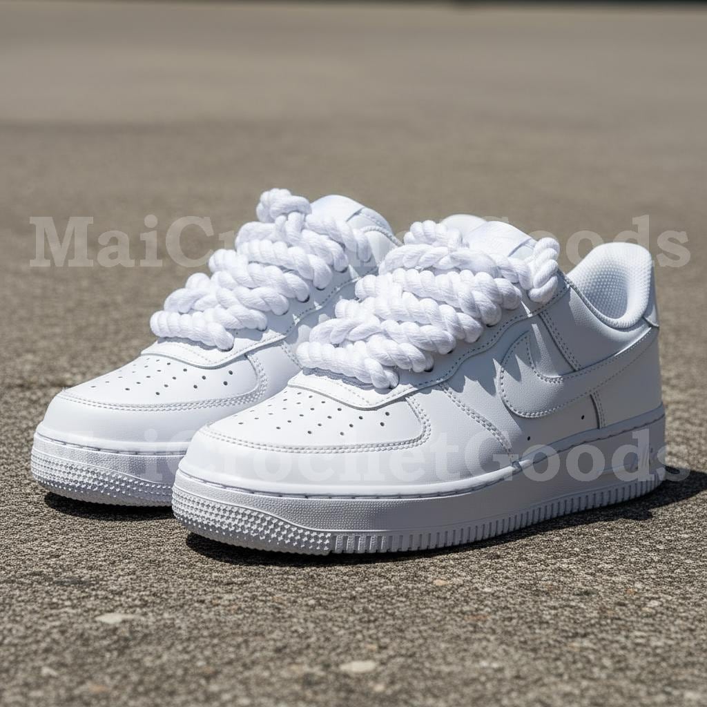 Air force 1 custom rope laces - Etsy 日本