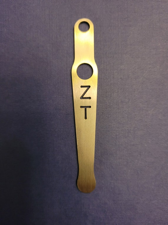 Zero Tolerance ZT0562 Pocket Clip With Initials ZT Cut Through - Etsy
