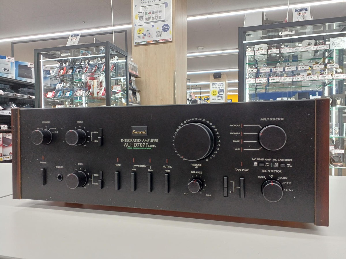 SANSUI AU-D707F EXTRA | Stereo Integrated Amplifier Manual Pre