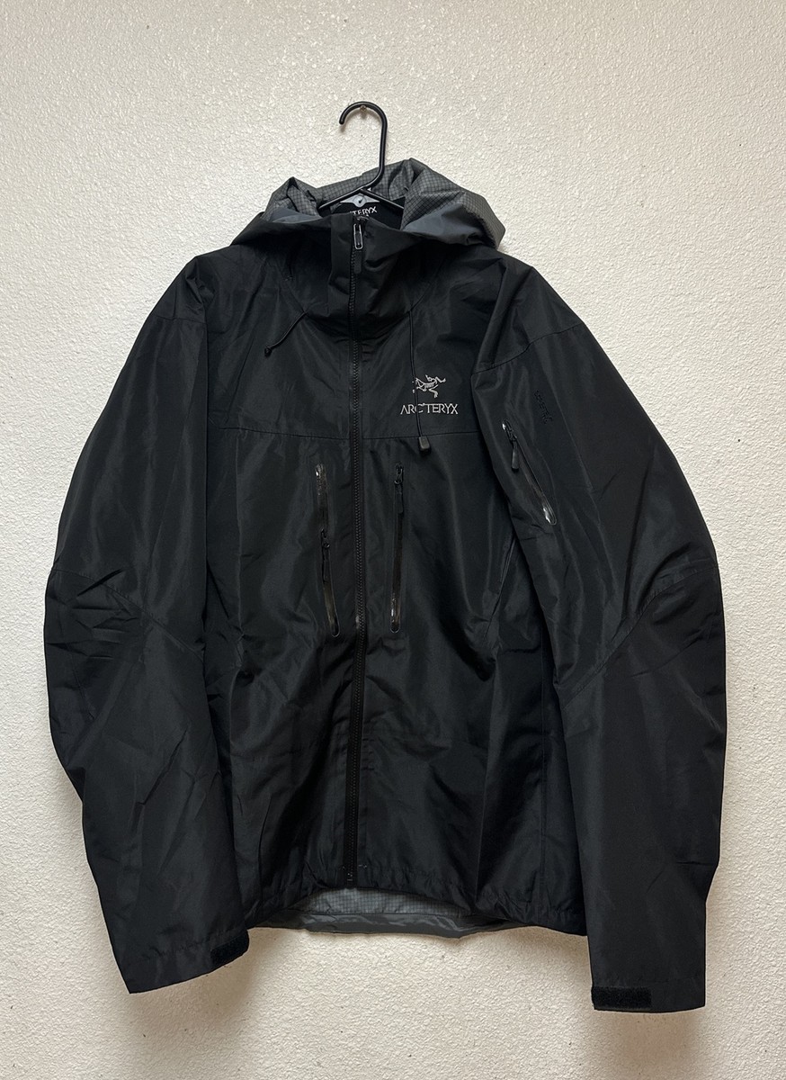 Arc'teryx Men's Traverse Waterproof GoreTex Black Jacket Sz XL