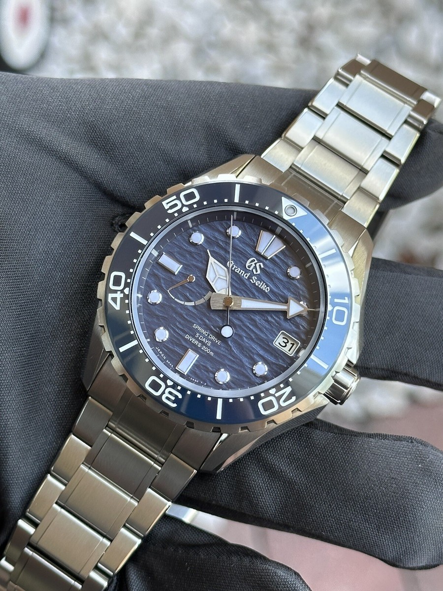 Grand Seiko Evolution 9 BLUE WATCH - SLGA023 Diver 43.8mm Titanium