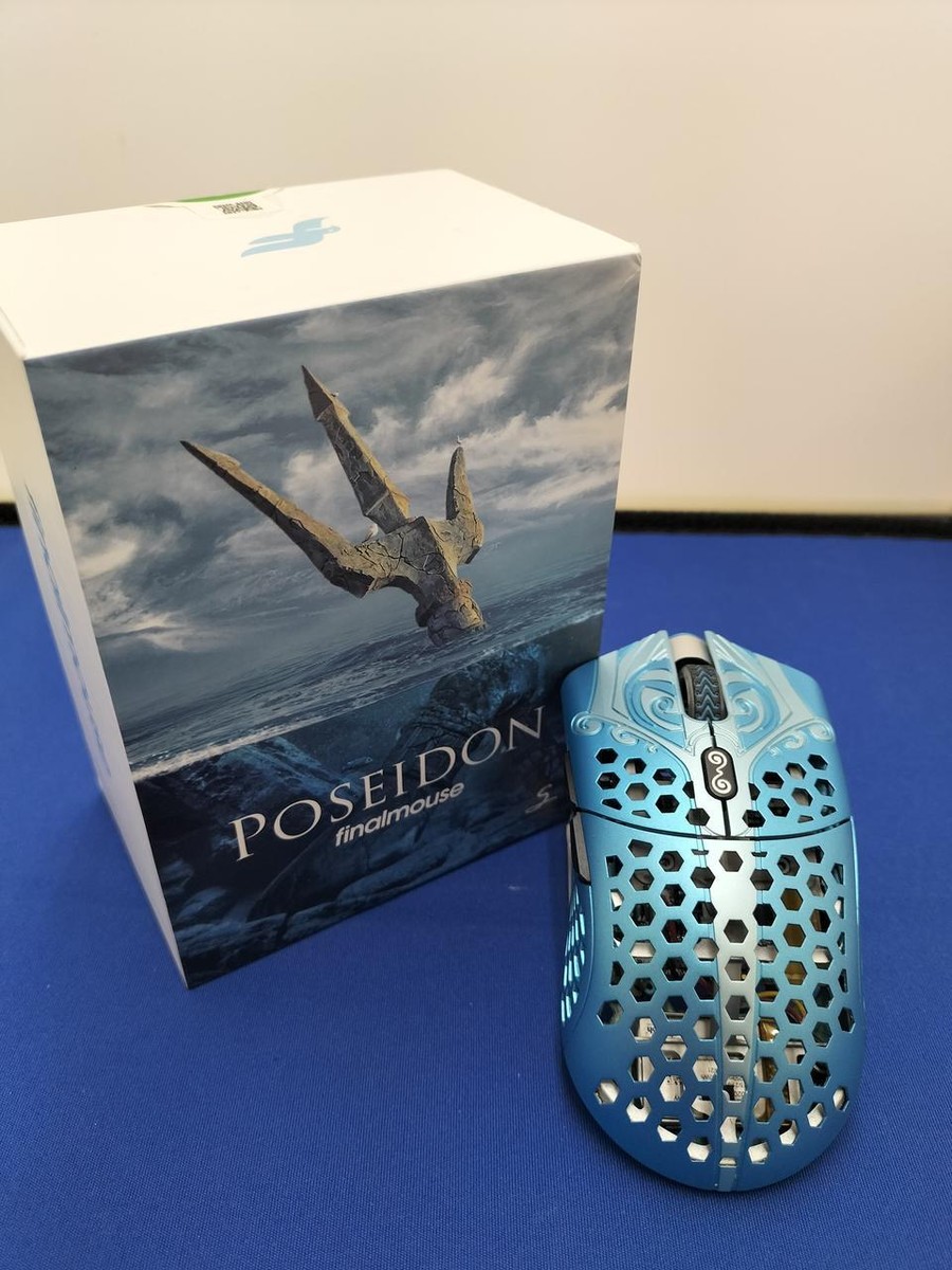 FinalMouse Poseidon Starlight-12 White Small Gaming Mouse Ultra