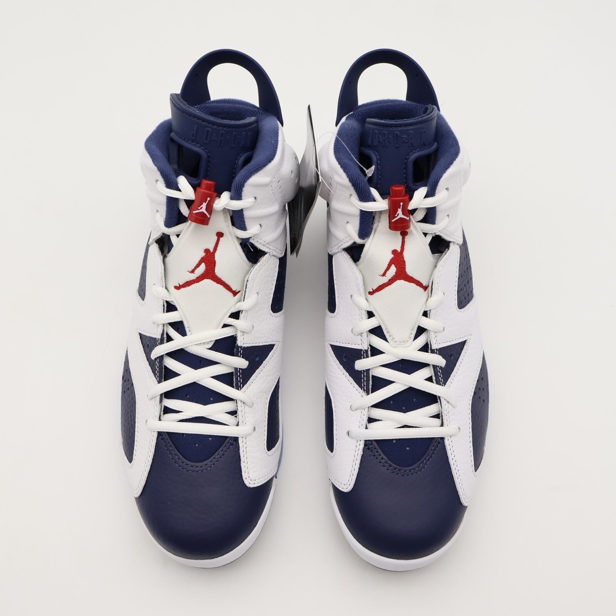 CT8529-164 Nike Air Jordan 6 Retro White and Midnight Navy (Men's