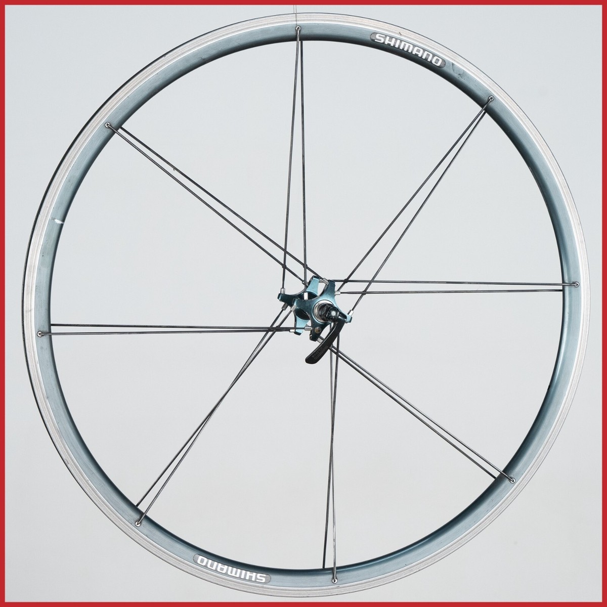 FRONT SHIMANO DURA ACE WH-7700 WHEEL VINTAGE OLD CLINCHER ROAD