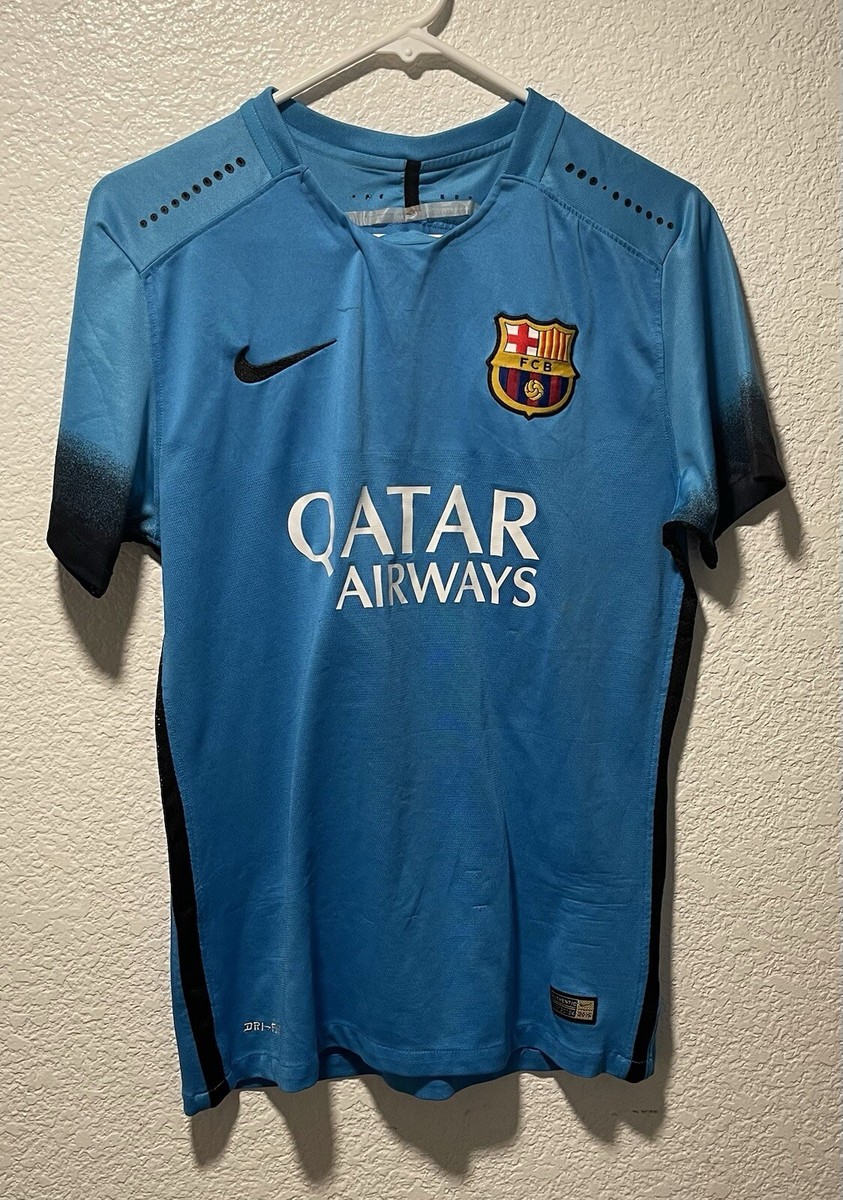 Fc Barcelona 2015-2016 3rd Third Jersey Nike Shirt - Medium | eBay