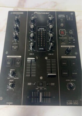 Pioneer DJM-350 2ch DJ Mixer DJM350 Controller 2-Channel Beginner