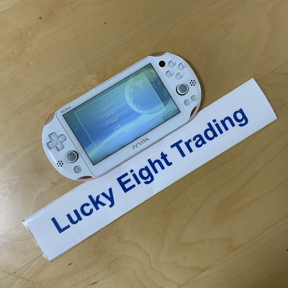 PS Vita Light Pink White PCH 2000 ZA19 Console only PSV Slim [H