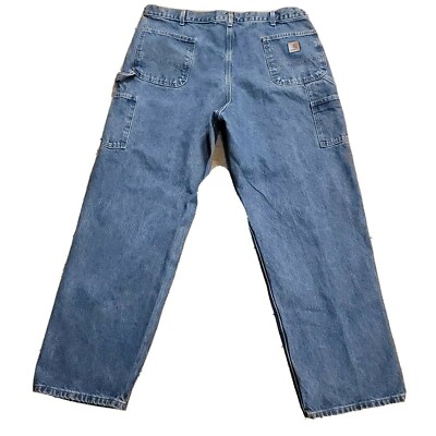 Vintage CARHARTT Dungaree Fit B237 DST Men's 39x31 Jeans Carpenter