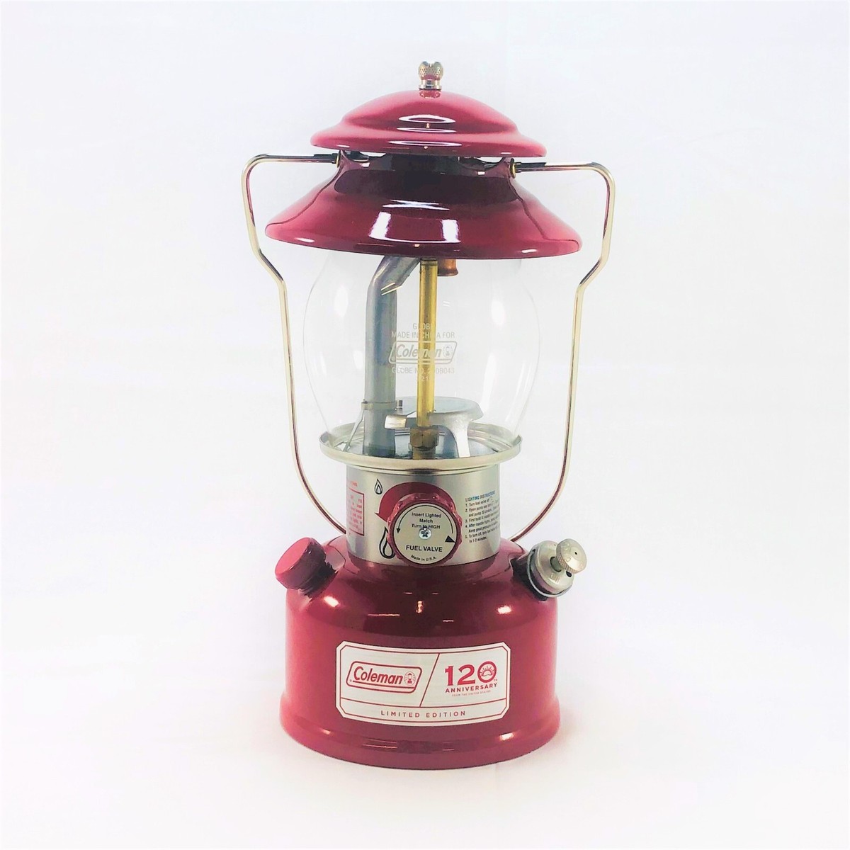 NEW Coleman 120th Anniversary 2021 Seasons Lantern 12/2020 w/ Red