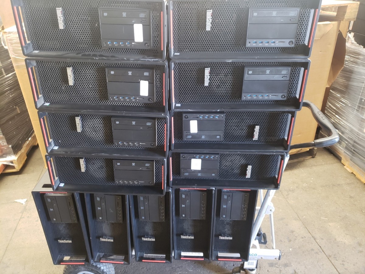 Lot OF 13 Lenovo ThinkStation P500 Xeon E5-1650 v3 3.5GHz 32GB RAM