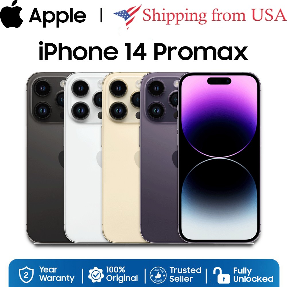 Apple iPhone 14 Pro Max - 128 GB - Deep Purple (AT&T) for sale