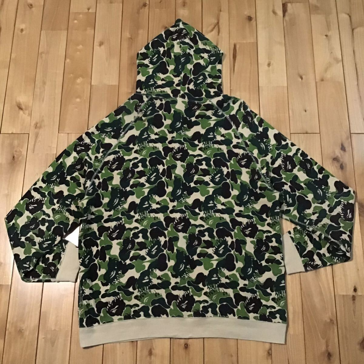 BAPE Fire camo full zip hoodie a bathing ape flame NIGO Size XL | eBay
