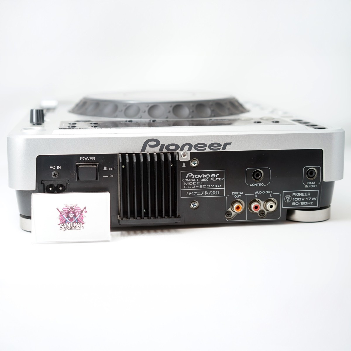 Pioneer CDJ-800MK2 Pair Silver Digital DJ Media Player Set Tested