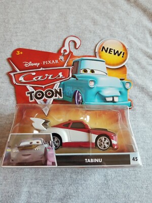 Disney Cars Toon Tokyo Mater TABINU #45 New Snip Logo GREAT CARD