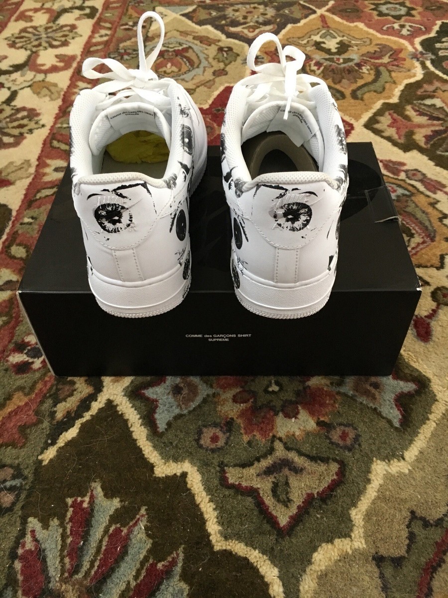 nike air force 1 low supreme x comme des garcons | eBay