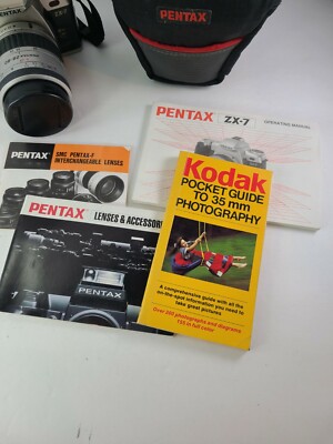 FOR PARTS Pentax ZX-7 with Pentax 28-80mm lens, Works! | eBay