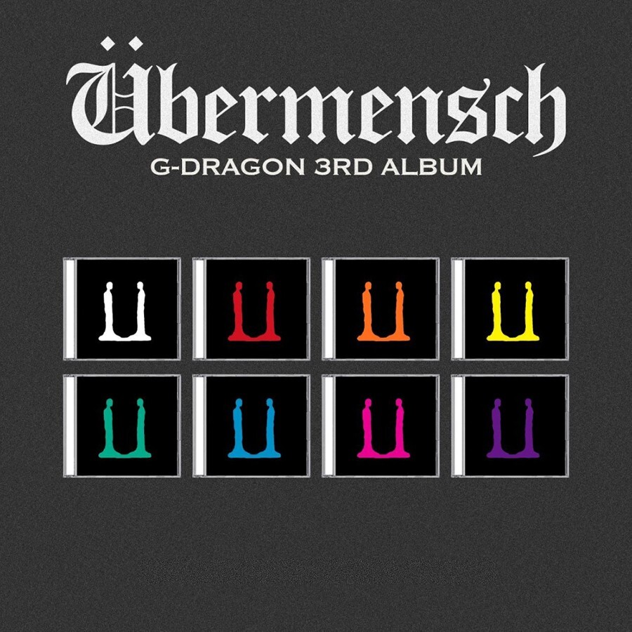 BIGBANG G-DRAGON UBERMENSCH 3rd Album JEWEL Ver/CD+Photo Book+2