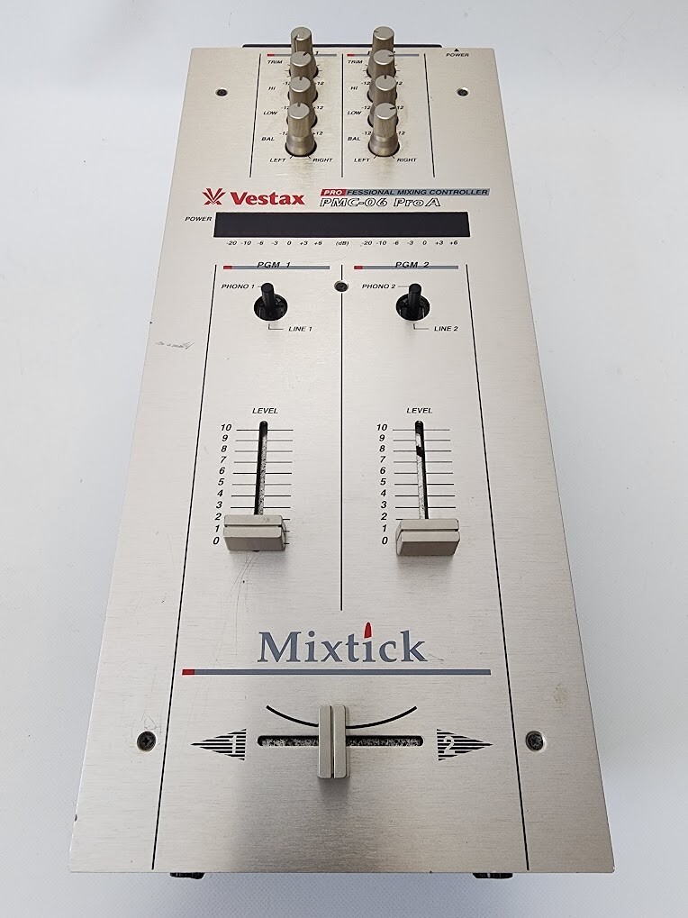 Vestax Pmc-06 Pro a DJ Mixing Controller Turntable Mixer | eBay