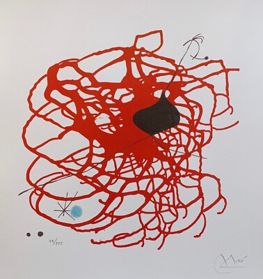 Joan Miro BEATS Facsimile Signed Limited Edition Giclee Art 16