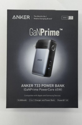 Anker 733 Power Bank GaNPrime PowerCore 65W 10000mAh 30W Output