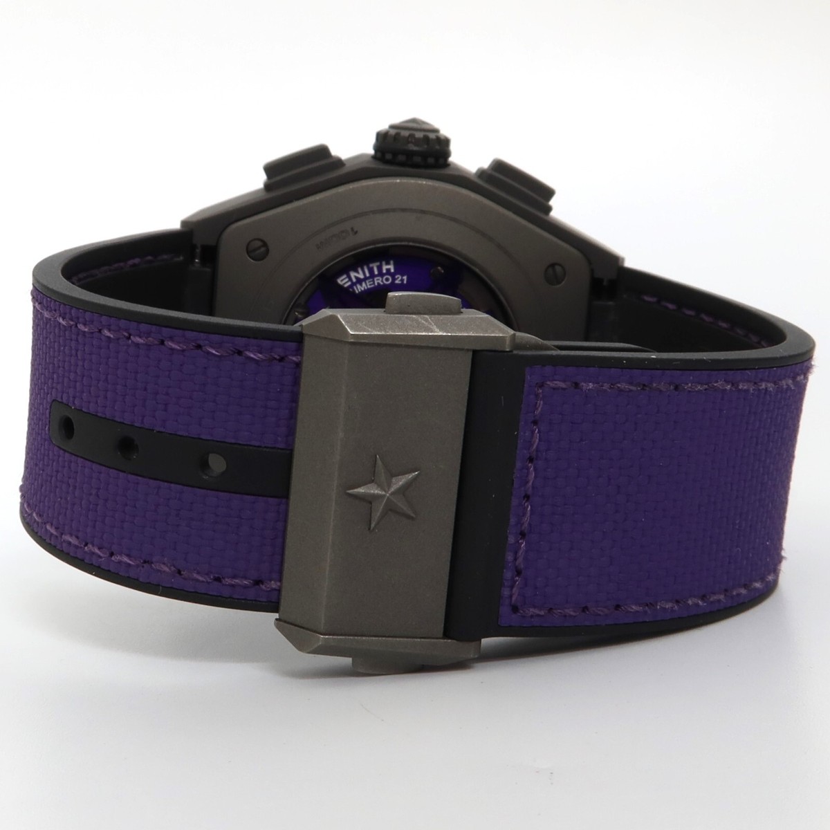 Zenith Defy El Primero 21 Ultraviolet Chronograph Titanium 97.9001