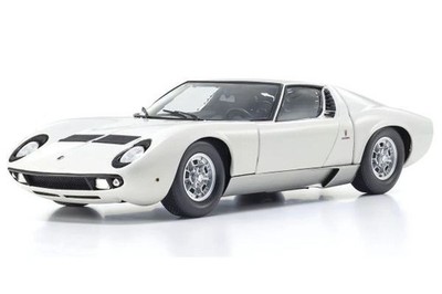 KYOSHO ORIGINAL 1/18scale LAMBORGHINI MIURA P 400 (WHITE) 08314W