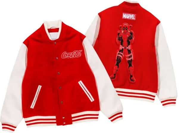 Coca-Cola x Marvel collaboration stadium jacket Limited Edition