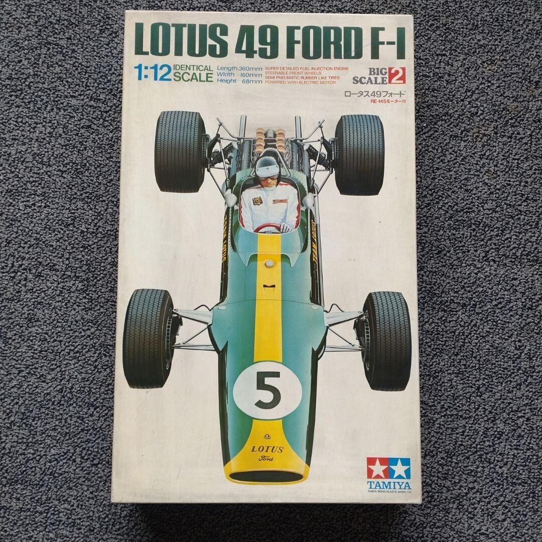TAMIYA TEAM LOTUS TYPE 49 Ford F-1 1/12 scale 1967 RACING CAR NO
