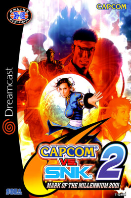 Capcom VS SNK 2 Sega DreamCast BOX ART Premium POSTER MADE IN USA