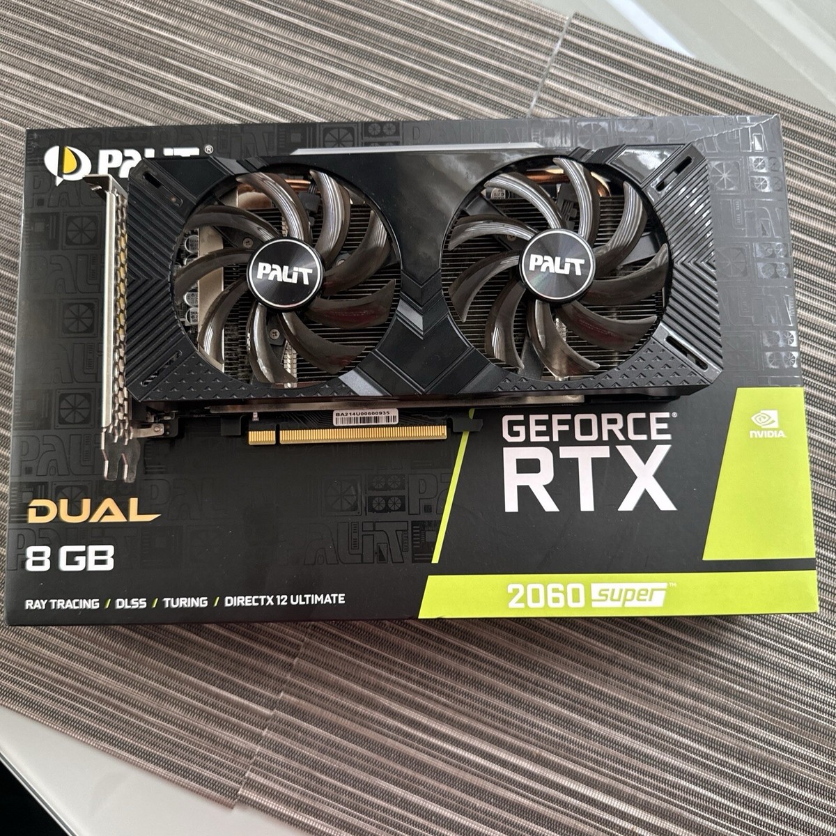Palit NVIDIA GeForce RTX 2060 SUPER 8GB GraphIcs Card MINT