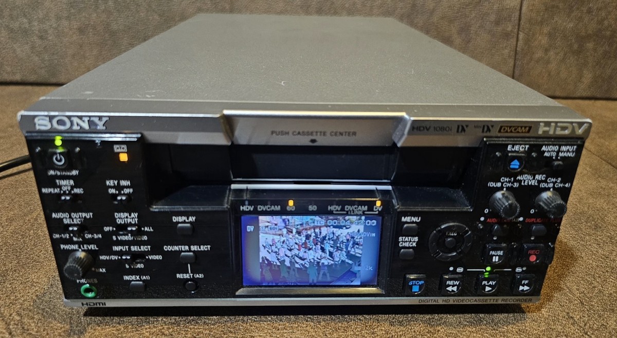 SONY HVR-M25U 1080i HDV DV mini DV DVCAM Digital HD Video Cassette