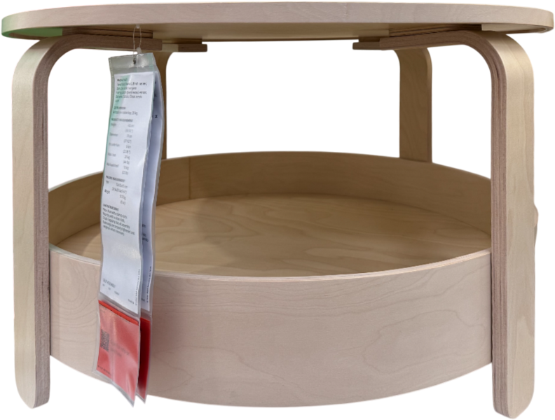 New IKEA BORGEBY Coffee Table Birch Veneer 70 cm (27 ½ 