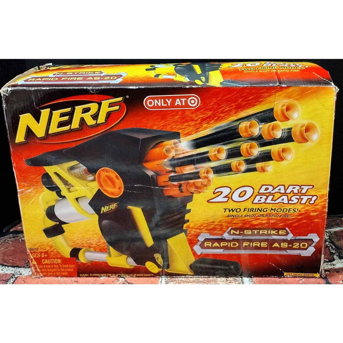 Hasbro Nerf N-Strike Rapid Fire AS-20 in Box w/ 20 New Standard