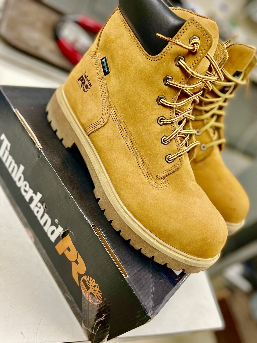 timberland pro boots men size 6M. Direct Attach 6”waterproof Soft
