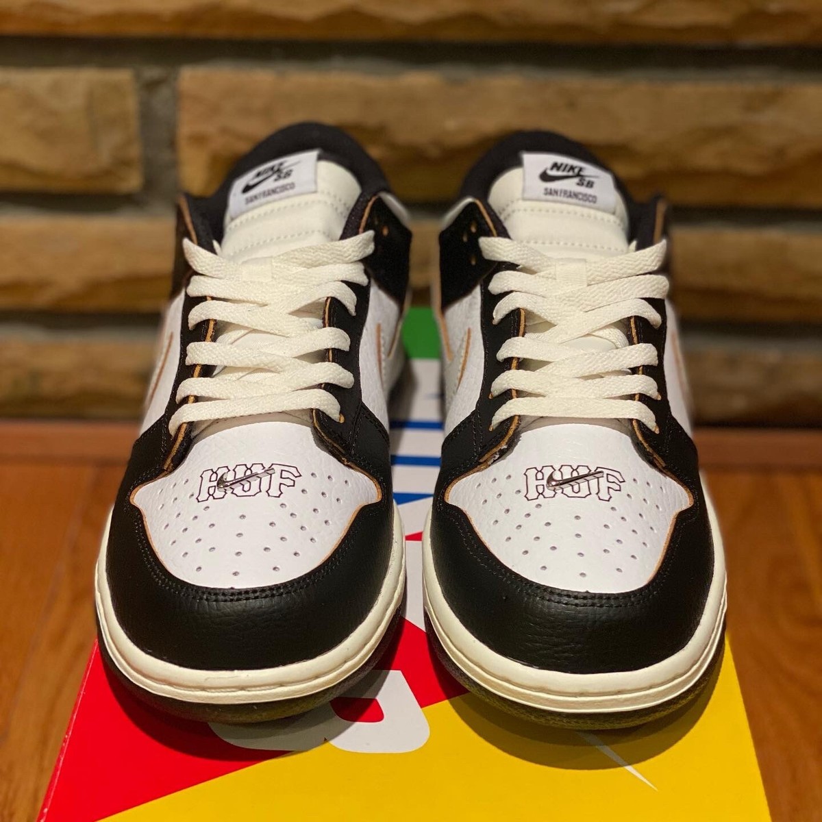 HUF x Nike SB Dunk Low San Fransisco Size 7.5 | eBay