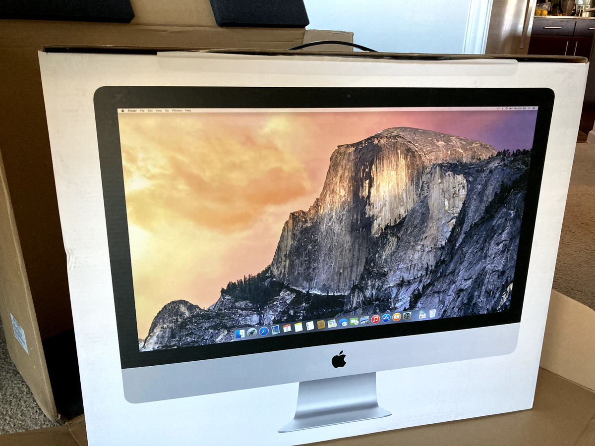27” APPLE iMac Model A1419 PLEASE NOTE **( Empty BOX ONLY )** | eBay
