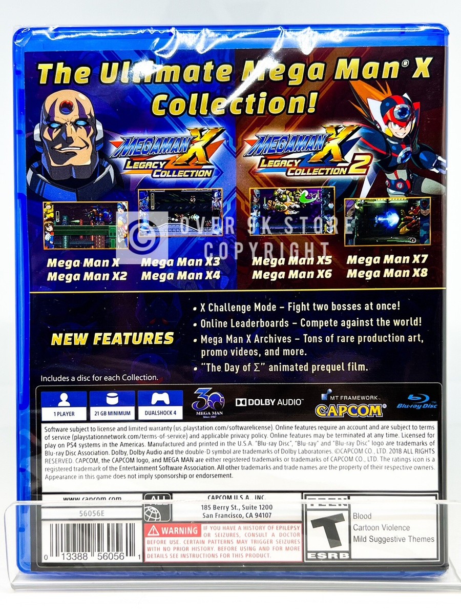 Mega Man X + Mega Man Zero/ZX Legacy Collection Edition - PS4
